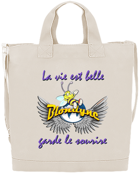 Sac Shopping en Toile Fantasy