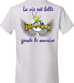 T-shirt Col V Homme 150 G Fantasy