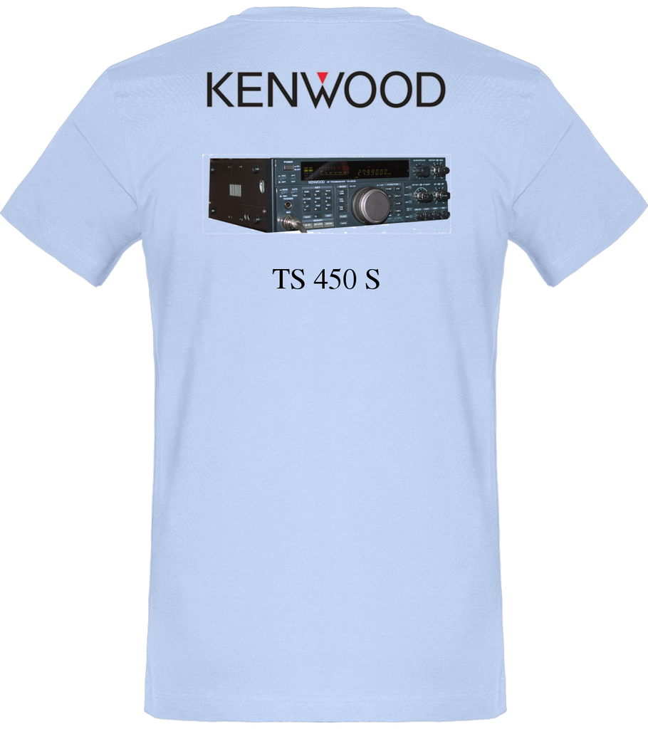 T-shirt Col V Homme 180g Kenwood TS 450 S