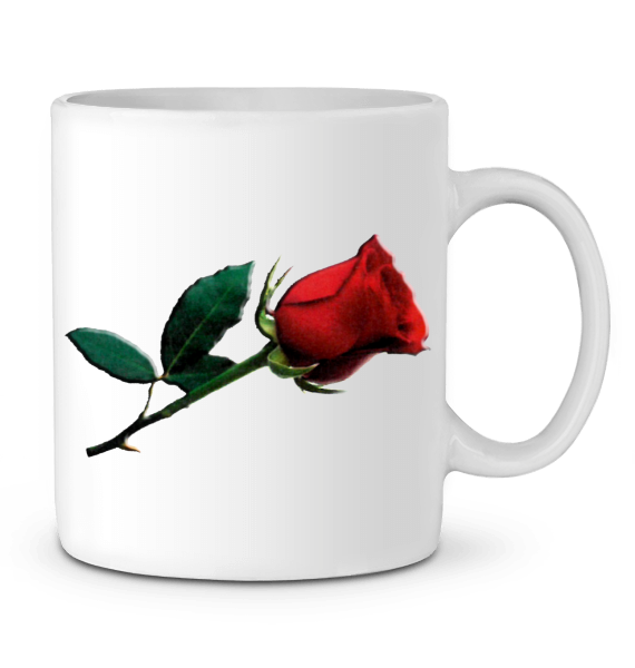 Mug impression belle rose