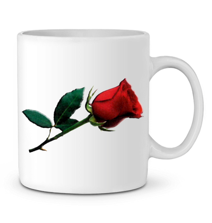Mug impression belle rose